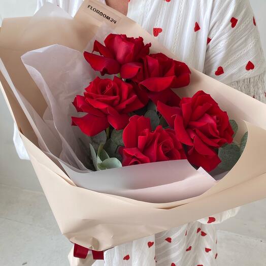 🔥 Rosas francesas rojas