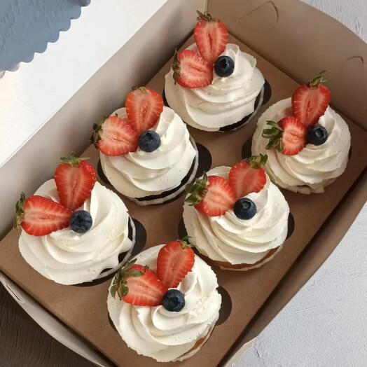 Капкейки в подарок на день рождения