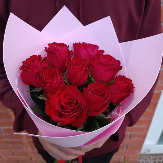 Bouquet of 9 roses