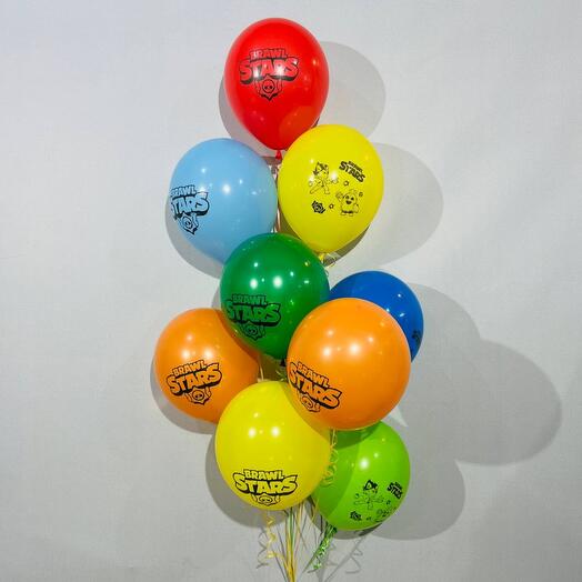 Brawl Stars balloons 10 pcs