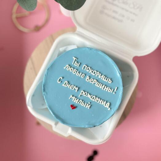 Бенто торт мужчине