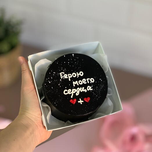 Бенто торт Герою моего сердца