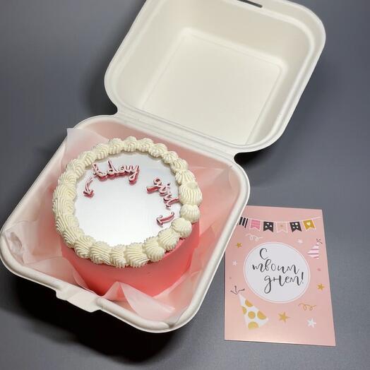Бенто торт с зеркалом selfie cake