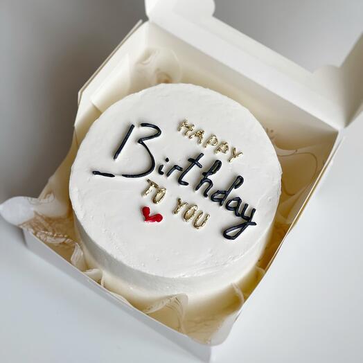 Бенто торт Happy Birthday to you