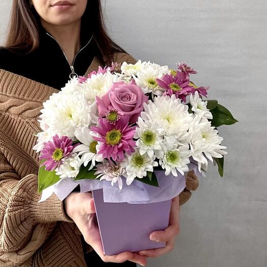 Цветы в коробке🌹️‍🔥.     05