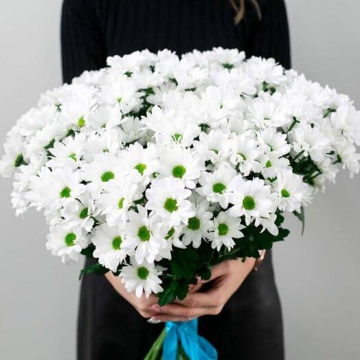 Букет из кустовых хризвнтем