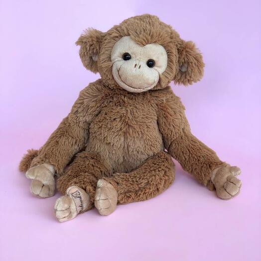 Soft toy Monkey Denis medium, 40см