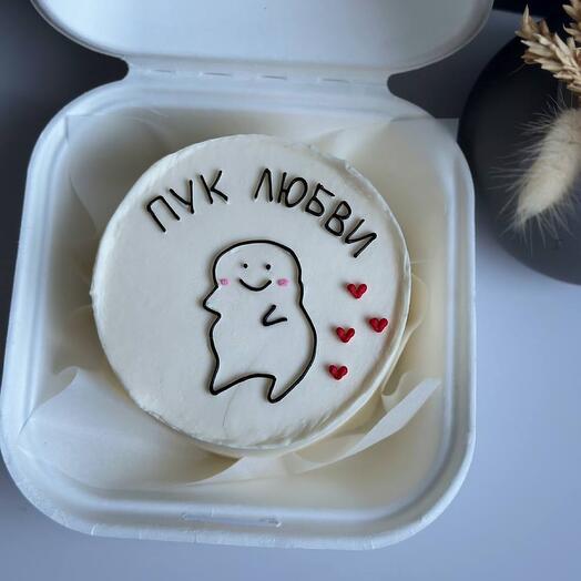 Pastel de amor Bento Pedo