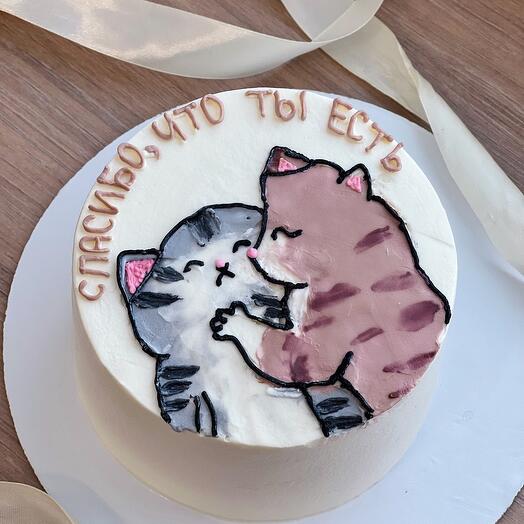 Торт S котики