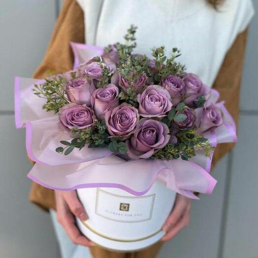 Цветы в коробке
