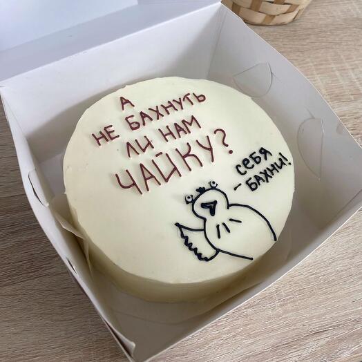 Бенто-торт «Чайка»
