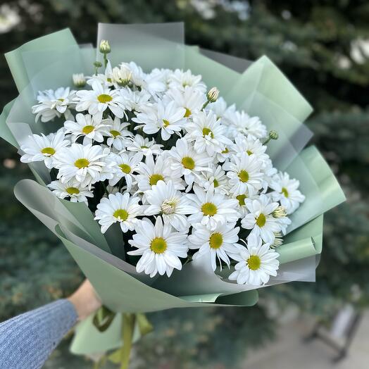 Букет из хризантемы ромашка