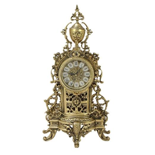Каминные часы из бронзы "Пиньянсос" (Bello De Bronze)
