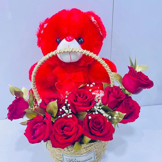 Romantic Love Teddy Bear