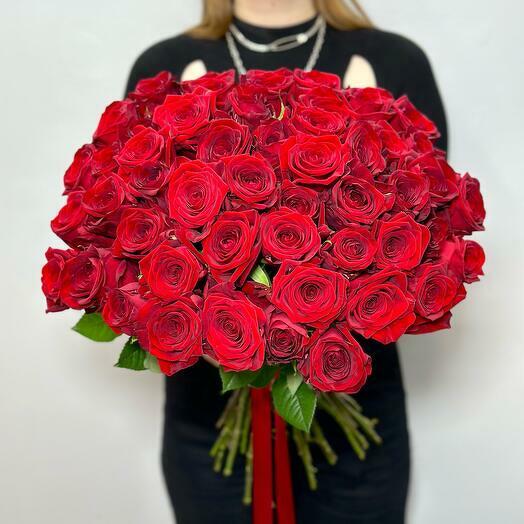 Luxurious Bouquet of 51 Red Roses-1896