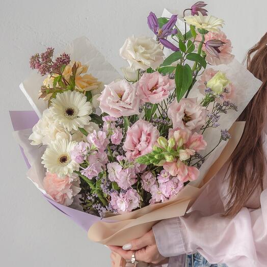 Букет "Пойдём гулять" базовая коллекция - Размер M