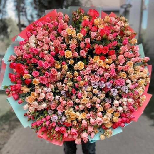 Кустовые розы