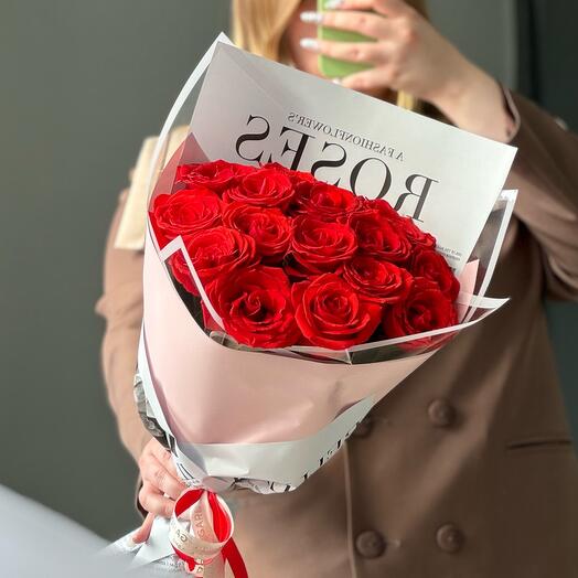 Букет из 15 роз Нина