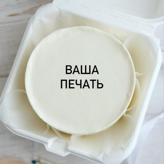 Бенто торт с вашей печатью