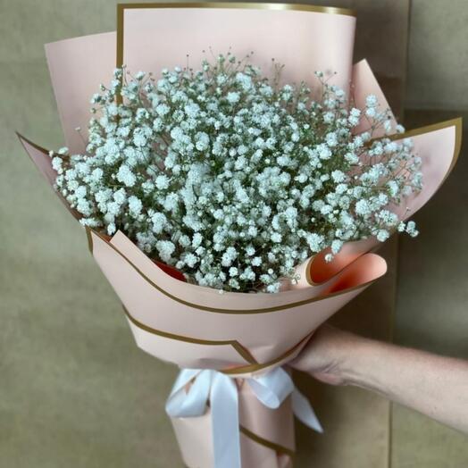Bouquet of gypsophila (white)