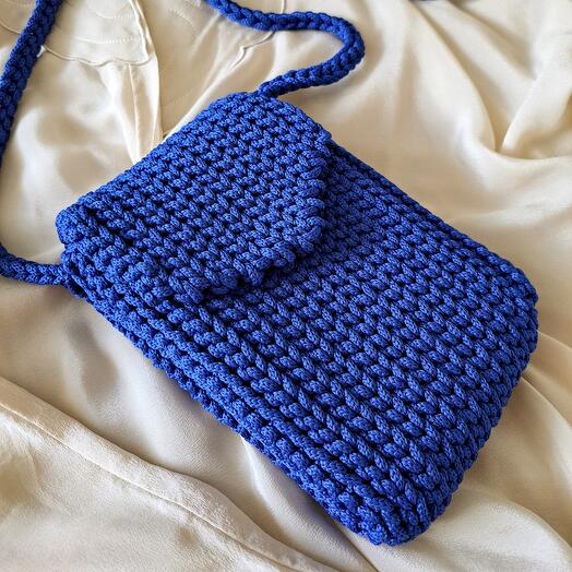 Bolso para Teléfono y documentos, tejido