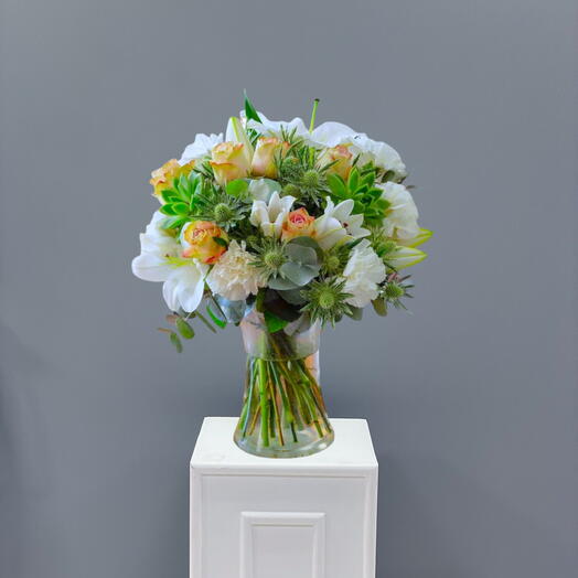 Serene Elegance Vase Arrangement