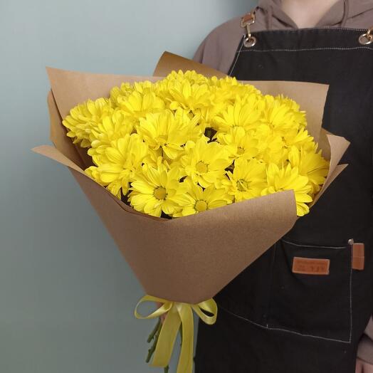 💐Солнечная ромашка. Хризантемы жёлтые