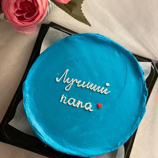 Бенто торт Лучший папа