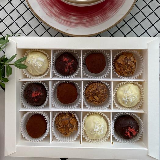 Конфеты трюфели 12 шт