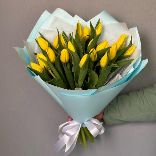 Тюльпан желтый 19