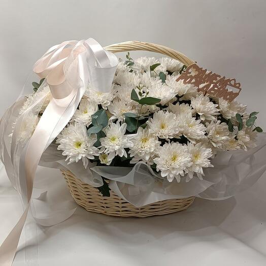 Корзина с цветами