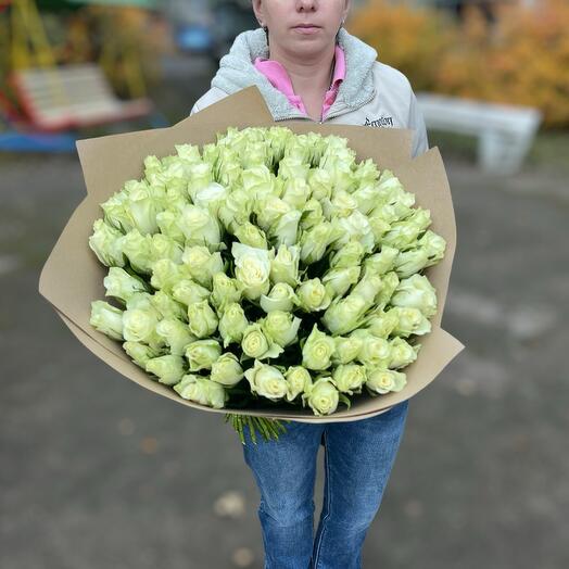 Розы 101 штука 45 см