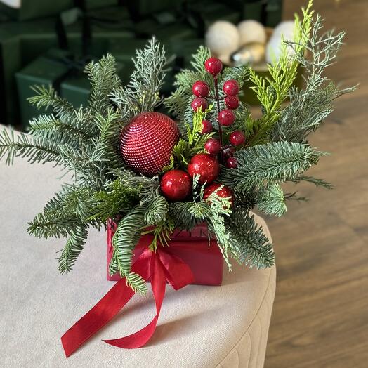 Композиция из ароматной хвои RED