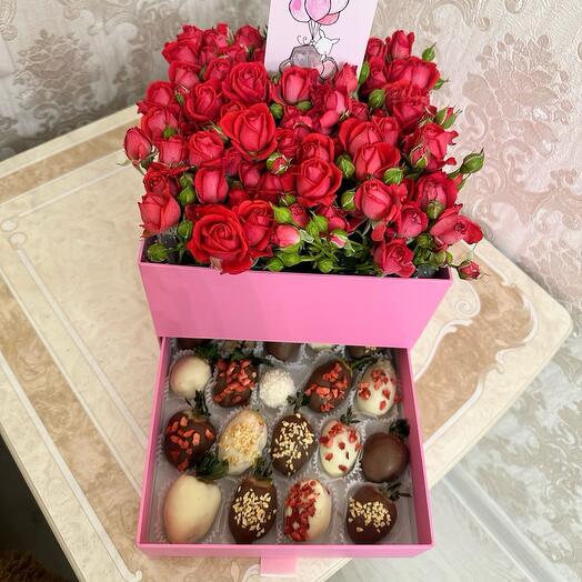 Flowers in a box