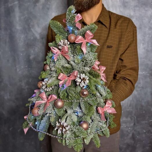 Елочка в розовом