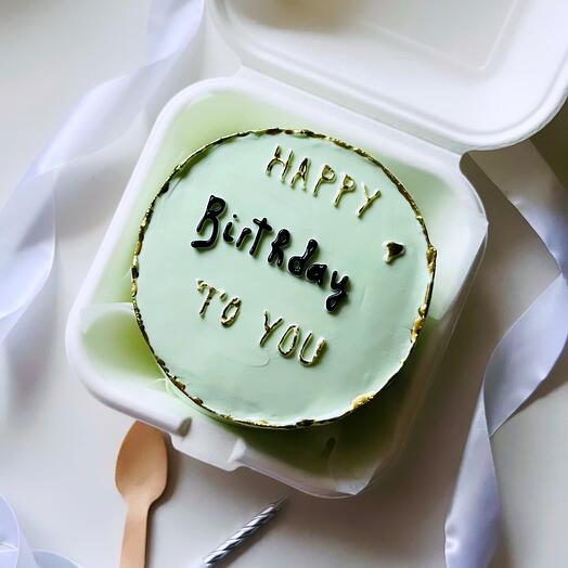 Бенто-торт «Happy birthday»