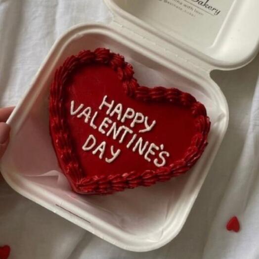 Бенто торт сердце