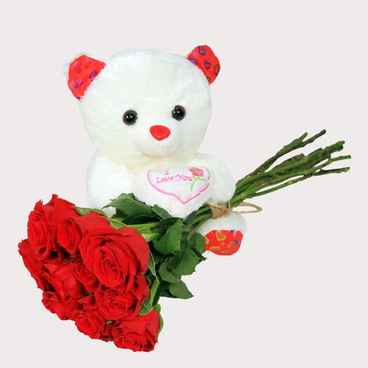 Love Bear Bouquet