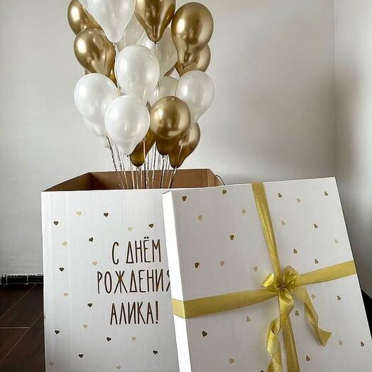 Коробка с 25 шарами