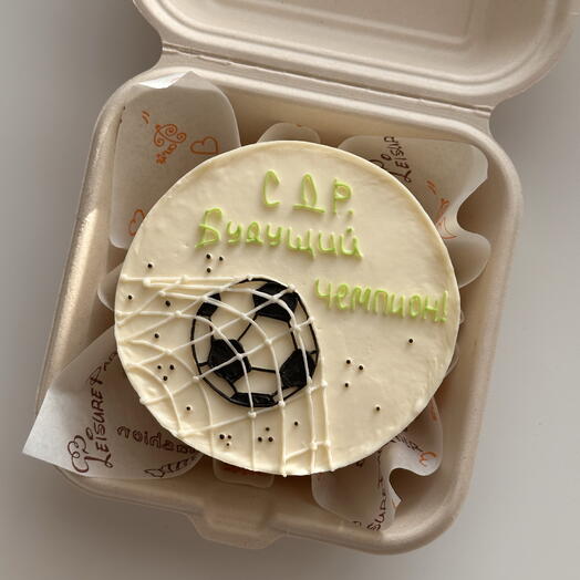 Bento Cake for a Football Player