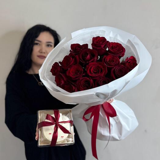 Комбо «Розы+бенто»