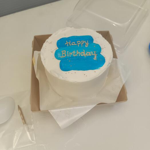 Бенто торт: "Happy birthday"