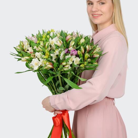 Букет из 21-й альстромерии
