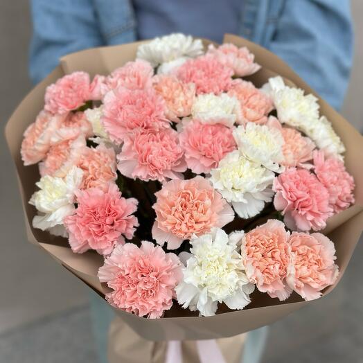 Goździki Zachód Słońca