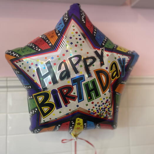Globo foil estrella 45cm
