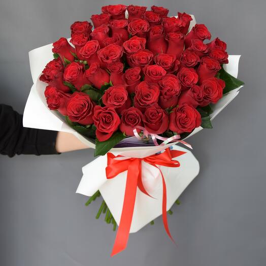 Букет из 45 кенийских роз