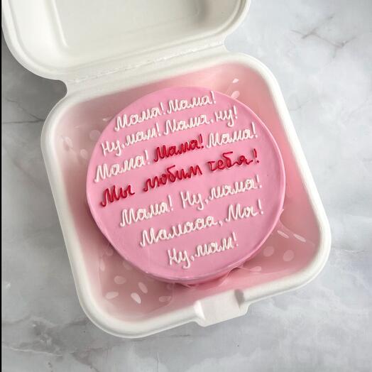 Бенто тортик для мамы на 8 марта