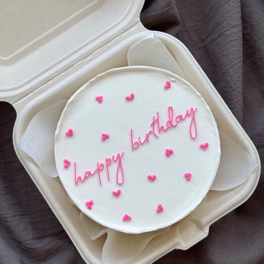 Бенто торт «happy birthday»