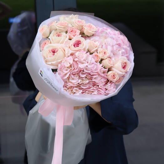 Евро-букет "Ванильный Раф"