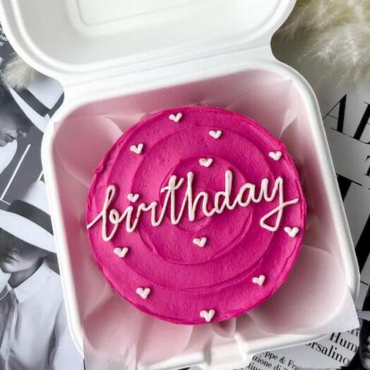 Бенто-торт «Birthday на 1-2 человек